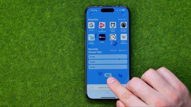How to Delete Background Image on Safari Home Page смотреть онлайн