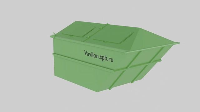 Контейнер для мусора 6 м3 (Лодочка)