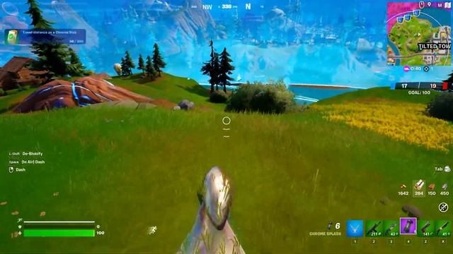 Travel distance as a Chrome Blob - Daily Quests Fortnite смотреть онлайн