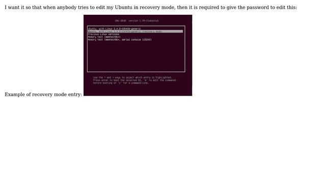 Ubuntu: How i lock Recovery Mode in Ubuntu 12.04? смотреть онлайн
