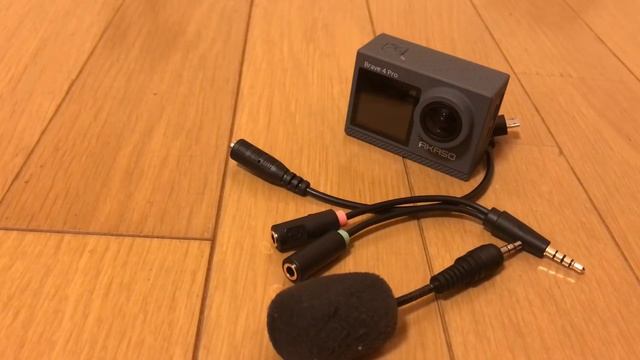 AKASO BRAVE 4PRO外部マイク検証動画 смотреть онлайн