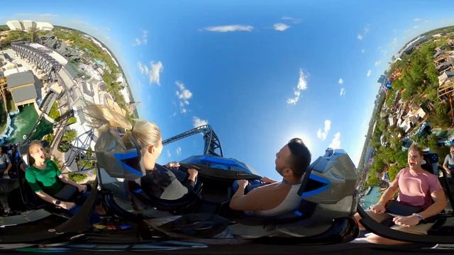 360 Video: Jurassic World VelociCoaster | Islands of Adventure смотреть онлайн