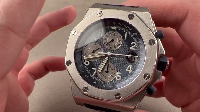 Audemars Piguet Royal Oak Offshore Chronograph 25770ST.OO.A001KE.01 Audemars Piguet Watch Review смотреть онлайн