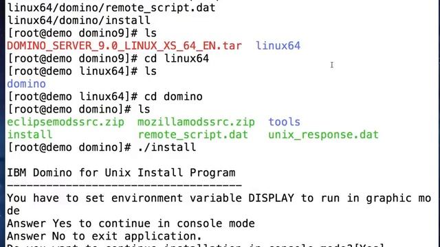 Domino 9 on CentOS 6 part VII: Domino Server Installation смотреть онлайн