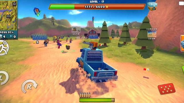 Продолжаем играть в zombie safari купил новую тачку!!! смотреть онлайн