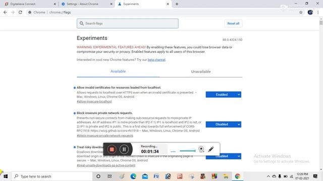 Chrome flags settings couldn't find - allow invalid certificate for resources loaded from localhost смотреть онлайн