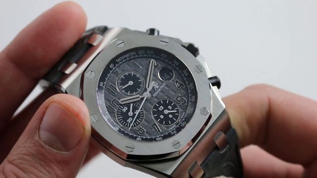 Audemars Piguet Royal Oak Offshore Chronograph 26470ST.OO.A104CR.01 "Elephant" Watch Review смотреть онлайн