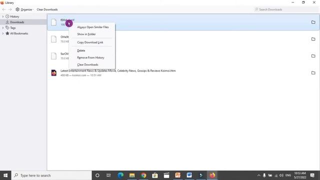 How To View and Clear Download History in Mozilla Firefox Browser смотреть онлайн
