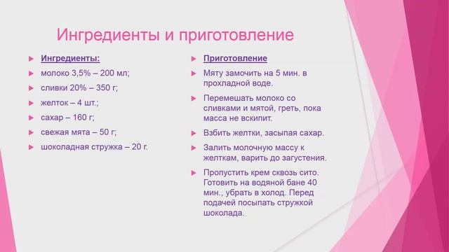 Итальянское мороженое