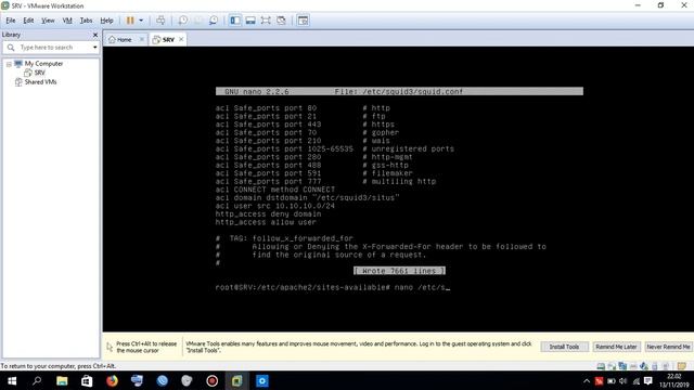 BASIC LINUX CONFIGURE PROXY SERVER смотреть онлайн