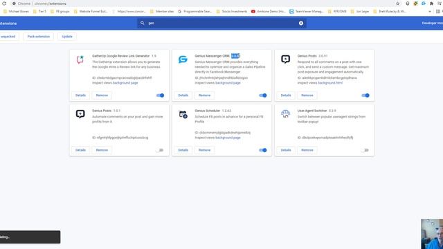 How To Update Genius Messenger CRM Chrome Extension смотреть онлайн