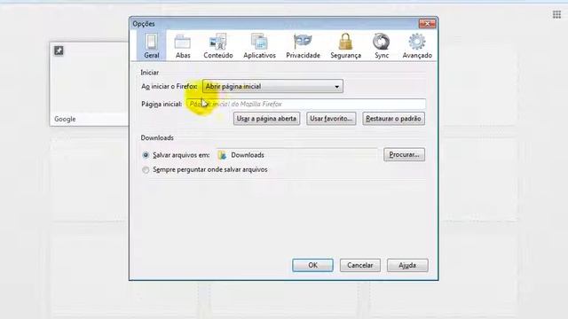 Como alterar a Página Inicial do Mozilla Firefox - 2013 смотреть онлайн
