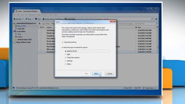 How to Import Outlook Contacts to Mozilla® Thunderbird смотреть онлайн