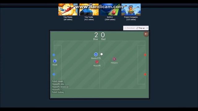 Gameplay z bonk.io | 1 | Football | Speed смотреть онлайн