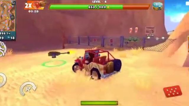 Crush the Zombies on the Car. Zombie Offroad Safari gameplay play androidgames смотреть онлайн