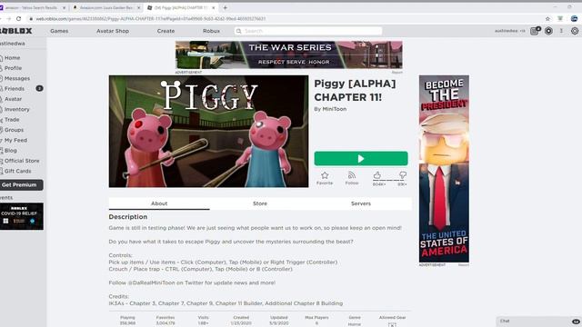 54 Piggy ALPHA CHAPTER 11! Roblox Google Chrome 2020 05 09 12 05 33 смотреть онлайн