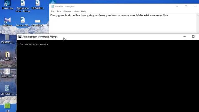 How To Create New Folder Using Windows Command Line смотреть онлайн