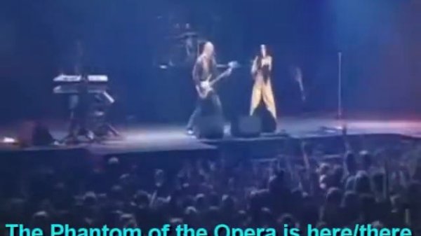 NIGHTWISH Phantom Of The Opera with lyrics (spanish-english)