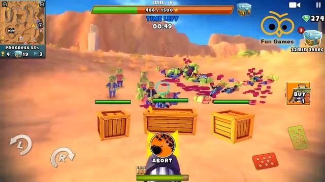 Zombie Safari Gameplay Canyon Mission|100% completed part 2 2/2 смотреть онлайн