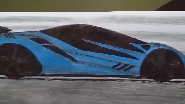 CORVETTE CONCEPT C-90 IN FULL BLADED WINDOW DESIGN 2035. смотреть онлайн