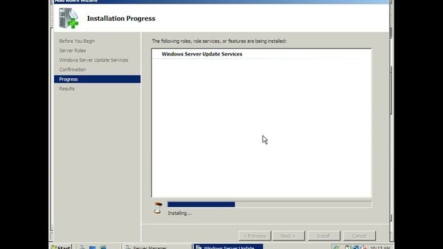 Windows Server 2008 - WSUS roolin käyttöönotto смотреть онлайн