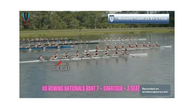 US Rowing Youth Nationals BOAT 7 - SARATOGA - 3 SEAT смотреть онлайн