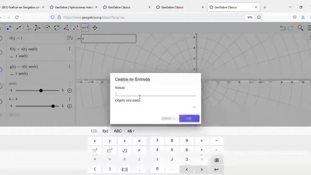 GeoGebra Clásico Mozilla Firefox 2021 10 10 19 48 59 смотреть онлайн