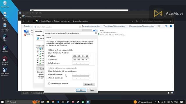 Menghubungkan Server Debian 9 dengan PC Klien Windows di Virtualbox смотреть онлайн