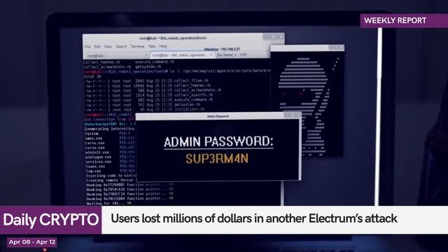 TOP 5 CRYPTO NEWS - WEEKLY REPORT#1 смотреть онлайн