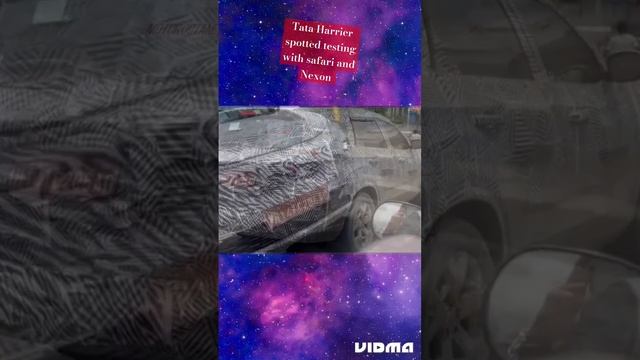 Tata Harrier spotted testing with safari and Nexon #tata #harrier #safari #nexon #tataharrier #suv смотреть онлайн
