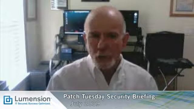 July 2009: Patch Tuesday Security Briefing смотреть онлайн