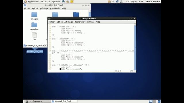 configuration DNS sur Centos 6 смотреть онлайн
