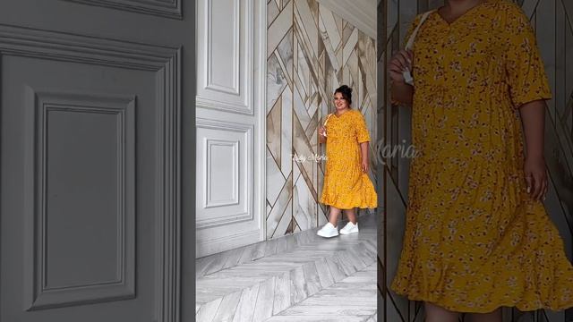 Платье штапель "цветочки" смотреть онлайн