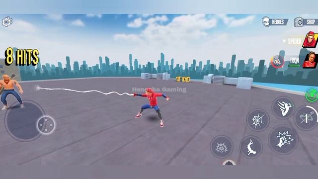 Spider Fighter 3 Gameplay Walkthrough (Android iOS) - Part 9 | Open World Mobile Games смотреть онлайн