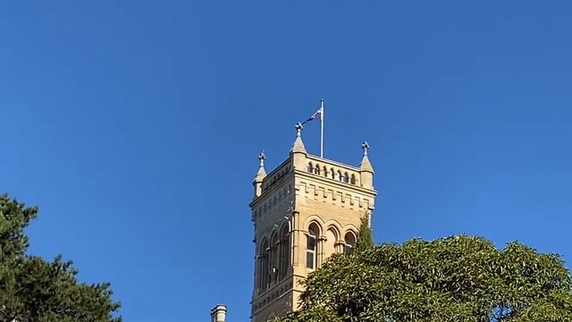 Australian Flag Flapping In The Wind смотреть онлайн