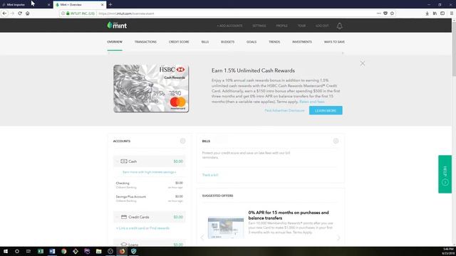 Import Transactions into Mint.com (Firefox Demo) смотреть онлайн