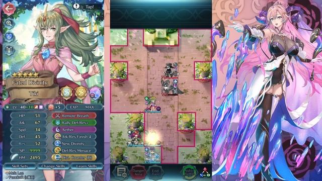 FEH: My First 5* +10, Brave Tiki (Nerþuz Abyssal Support Solo) смотреть онлайн