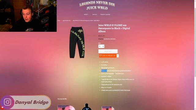Streetwear Talk | VLONE & Juice WRLD Collab For A Second "Legends Never Die" Drop?!?! смотреть онлайн