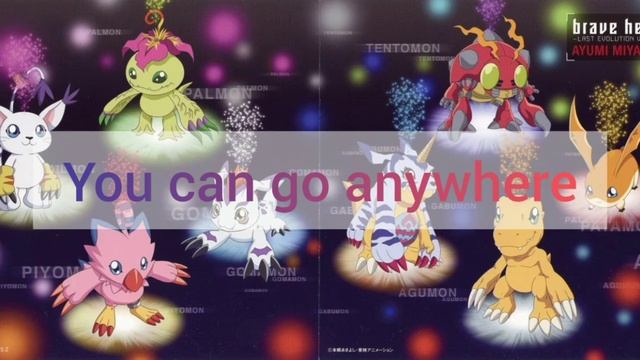 Digimon Adventure Last Evolution Kizuna Brave Heart English Lyrics смотреть онлайн