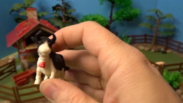 Mini Papo Farm & Safari Ltd. Down on the Farm Animal Figures Toobs- Diorama Learn Farm Animal Names смотреть онлайн