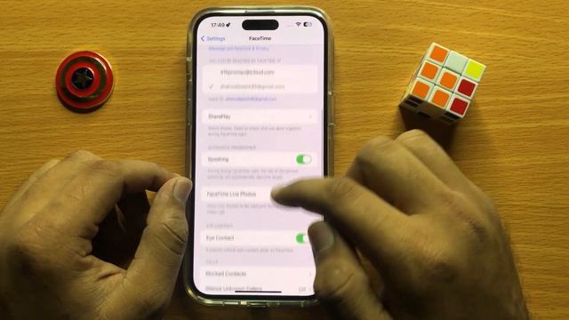 How to Enable/Disable FaceTime Live Photos iPhone 15 Pro Max смотреть онлайн