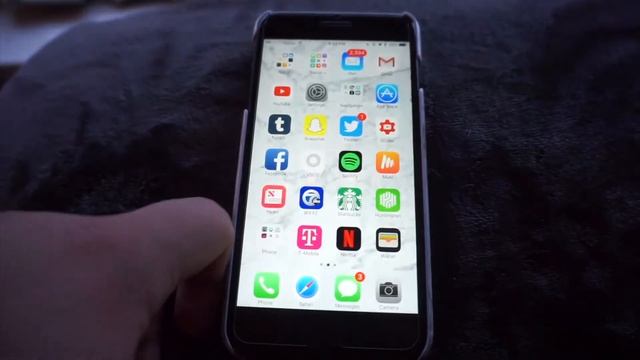 WHAT'S ON MY iPHONE 7 PLUS? | MATTE BLACK 128GB смотреть онлайн