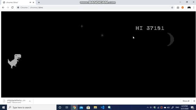 Chrome Dino Cheat ! смотреть онлайн