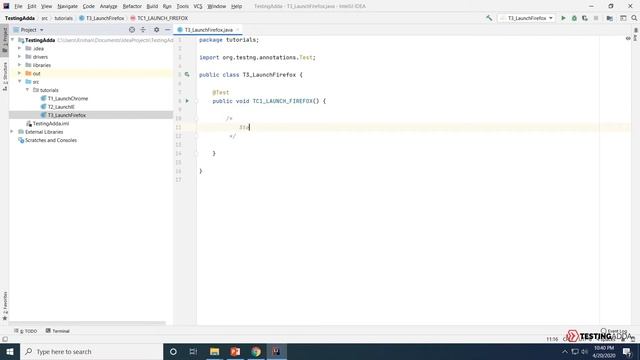 How to Launch Firefox Browser using Selenium WebDriver - TestingAdda смотреть онлайн