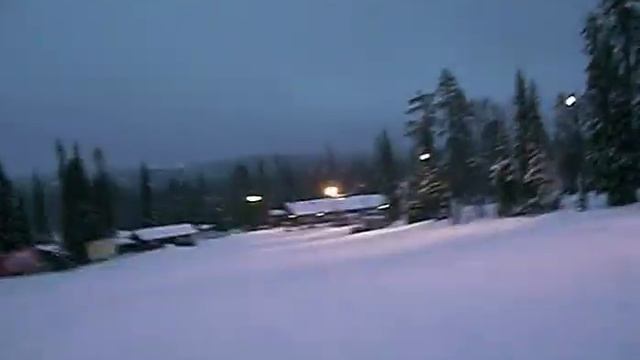 Me skiing REALLY slowly in Iso-Syote смотреть онлайн