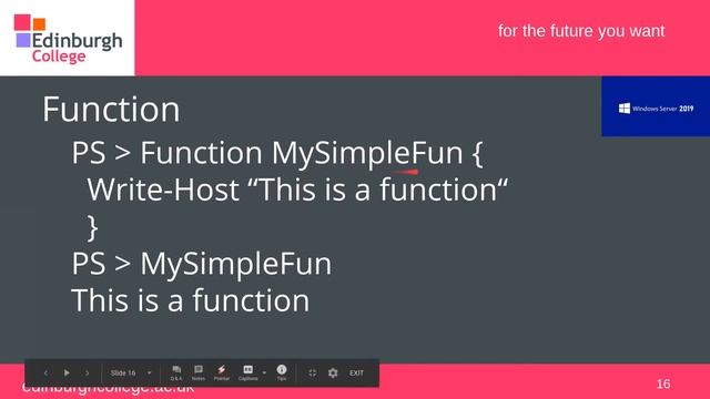 Windows Server 2019 Administration - Topic 8 PowerShell Basics смотреть онлайн