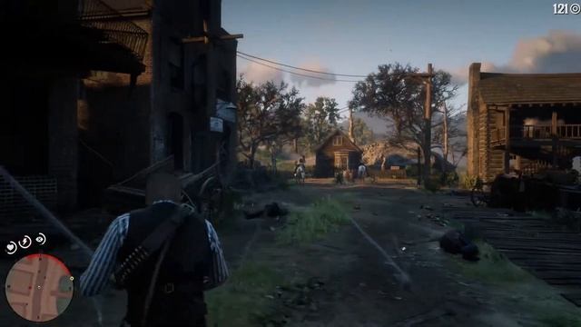 Arthur's brave fight Red Dead Redemption 2 (RDR2) смотреть онлайн