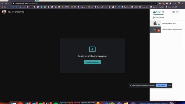 Screen Sharing with Google Meet смотреть онлайн