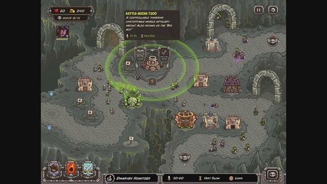 Let's Play Kingdom Rush Frontiers on iPad #10- The Underpass смотреть онлайн