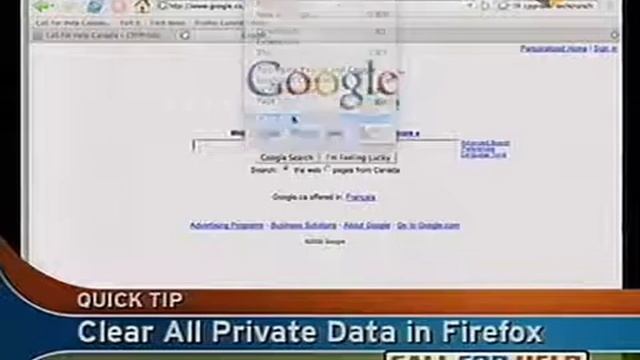 Clear all you private data in Firefox смотреть онлайн